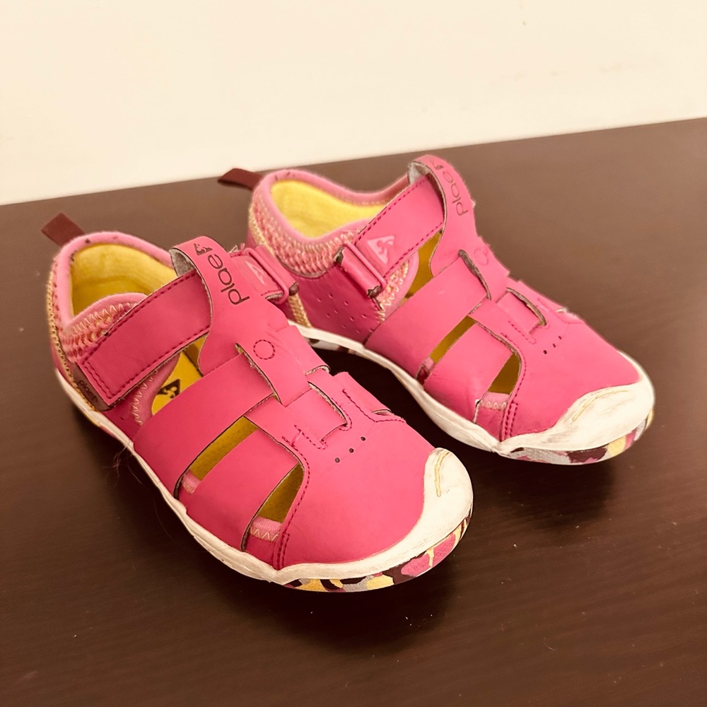 PLAE Festival Fuchsia Sam 2.0 Girls Sandals Size 13